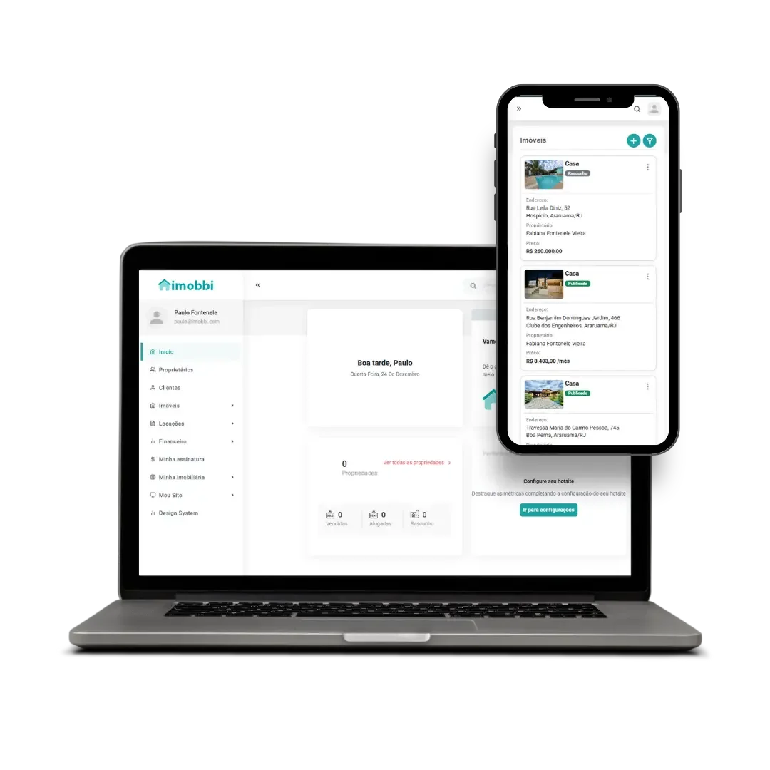 Software para locação imobiliária e controle de repasses