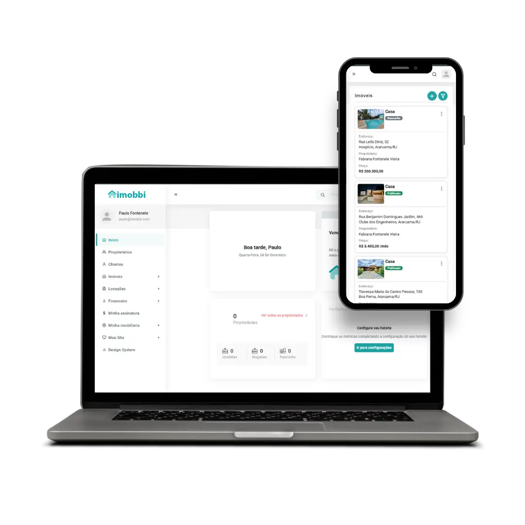 Software para locação imobiliária e controle de repasses